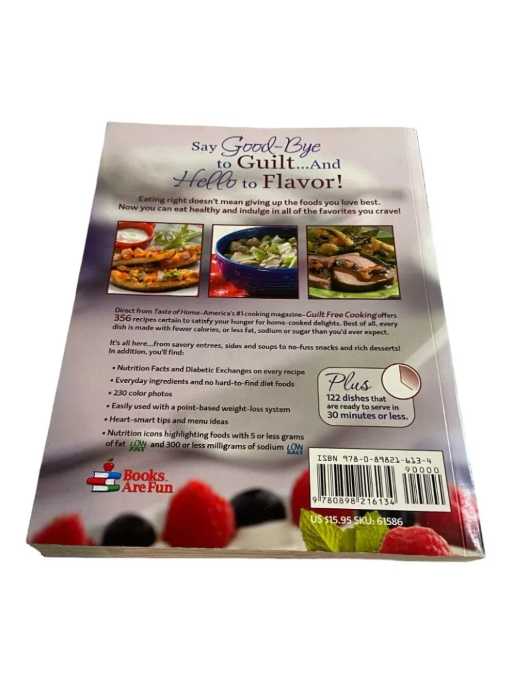 Taste Of Home Guilt Free Cooking 356 Home-Style Recipes Healthier Living